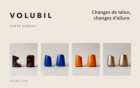 Carte cadeau Volubil, visuel Talons