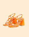 #chaussures_a_talons_interchangeables# - Sandales The Boss - Orange - volubil-paris - Sandales - volubil-paris